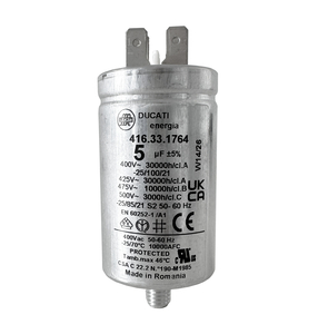 Kondensator silnikowy 5 µF, 400 VAC